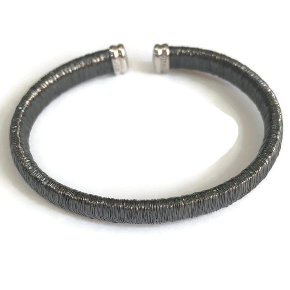 vicenza silver sterling 925 diamond cut bracelet - Picture 1 of 8